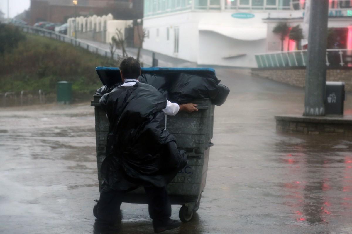 Pictures taken by Daily Echo photographers and readers after heavy rain and strong winds hit Dorset on December 23 and 24, 2013. 