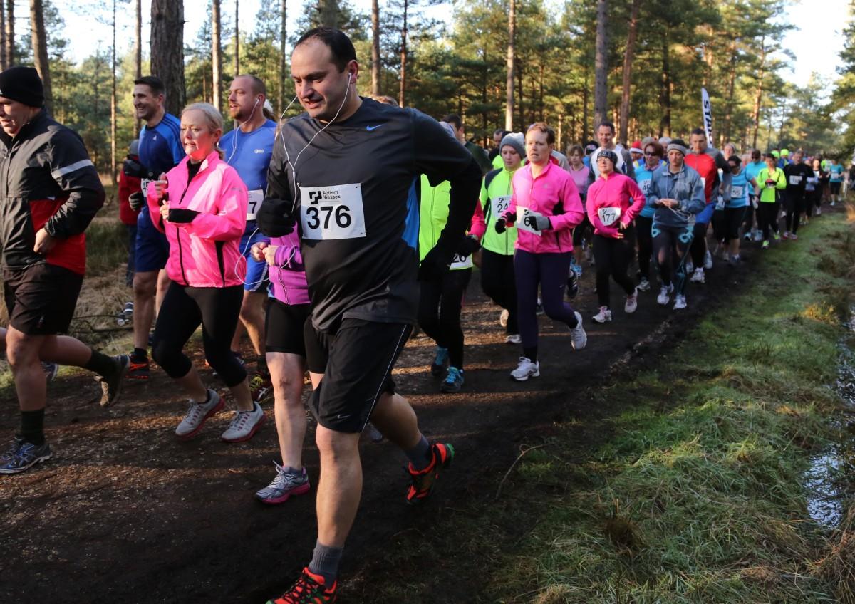 Pictures from the Autism Wessex 10k run at Moors Valley Country Park