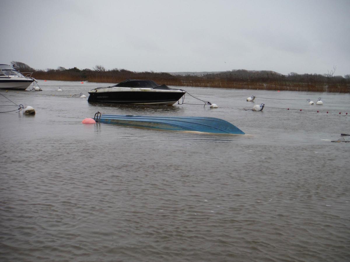 Capsized Boat at Christchurch Quay by Lyam Galpin