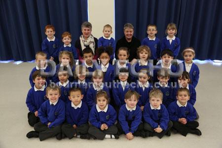 First Class pictures. Queens Park Infant Academy. 
Adults L-R. Teacher Heather Nethersole and TA Julie Sansome. 