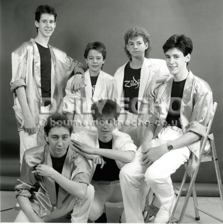 Rogue group including local boys  Mark and Julian Cox,  Mark Lloyd and Paul Smith - had  TV debut on BBc Going Live, 1988.