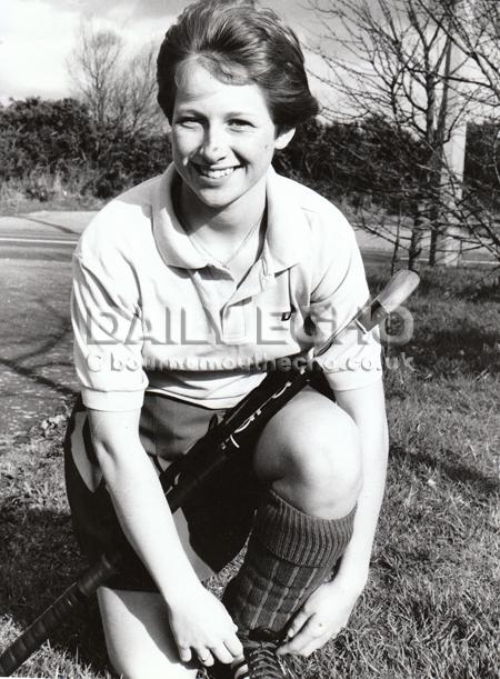 Karen Harvey, 17 of Broadstone, was made captain of the England U18 hockey team, 1989.
