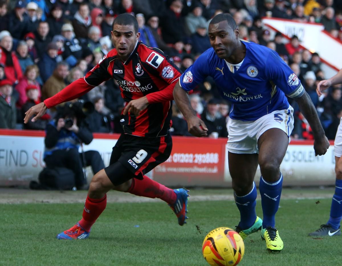 AFC Bournemouth v Leicester City at the Goldsands Stadium on Saturday, February 1, 2014.
