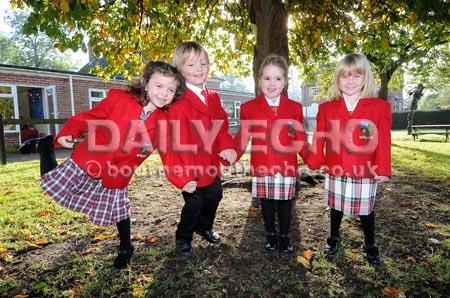 Reception Children at Moyles Court School 
