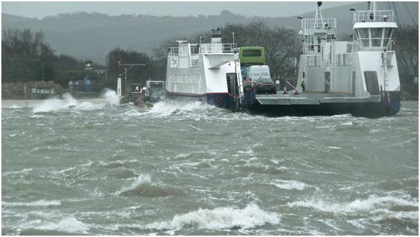 Sandbanks Ferry. Picture by Chris Booth