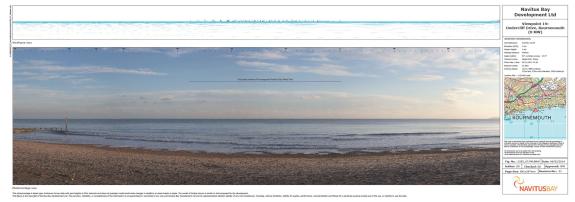 Bournemouth Echo: Navitus Bay undercliff photomontage Bournemouth Echo: Navitus Bay undercliff photomontage