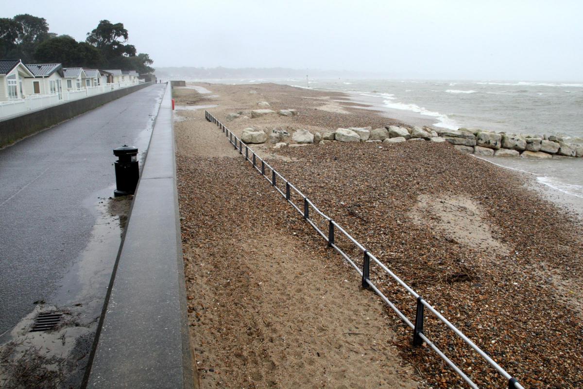 Daily Echo photographer and reader pictures of disruption caused by storms across Dorset in February 2014. 