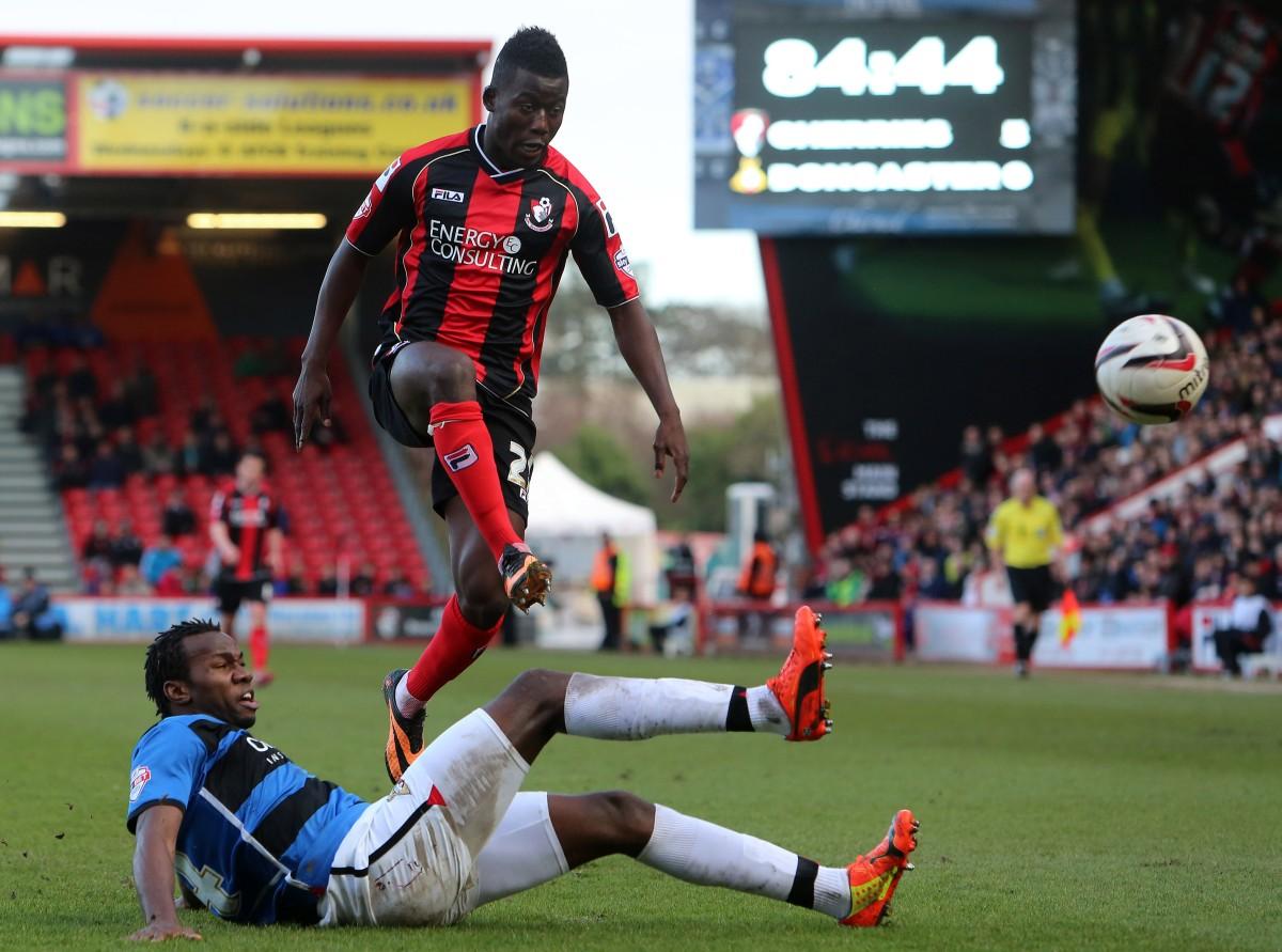 Pictures from AFC Bournemouth v Doncaster on Saturday, March 1, 2014 at the Goldsands Stadium. 