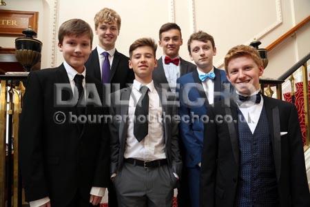 Bournemouth Collegiate School prom at the Royal Bath Hotel