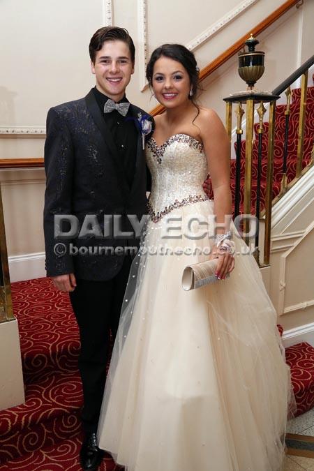 Bournemouth Collegiate School prom at the Royal Bath Hotel