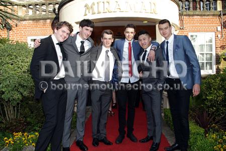 St Peter's School Year 13 Prom at the Mirimar Hotel in Bournemouth