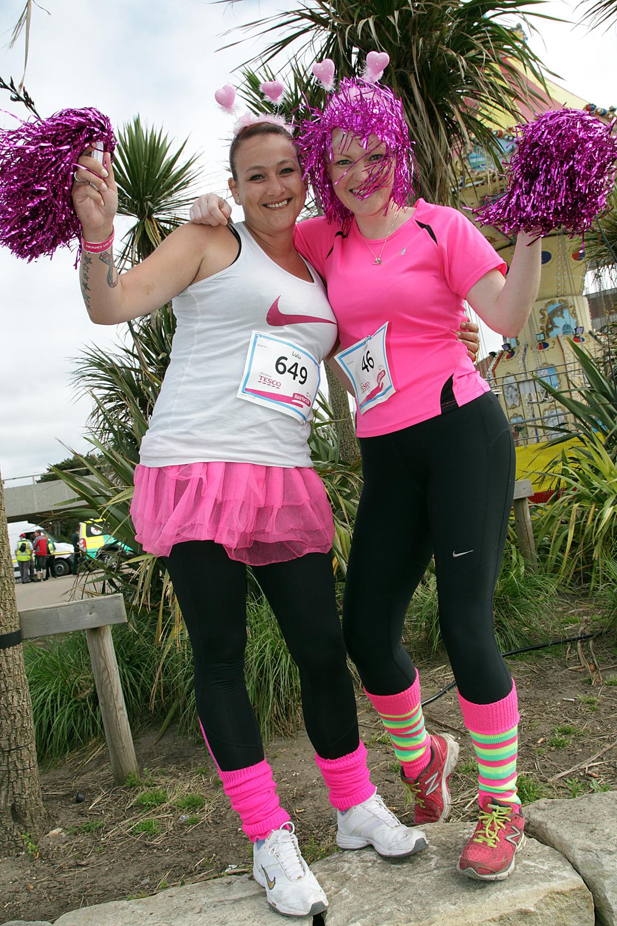 Hundreds of runners turned out for the Bournemouth 5k Race for Life on Sunday