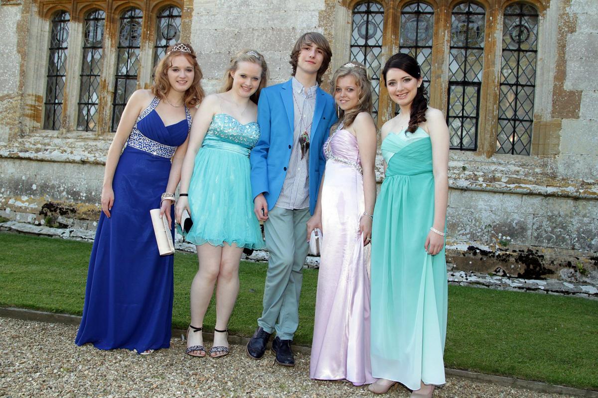 Lytchett Minster School Year 11 prom at Athelhampton House