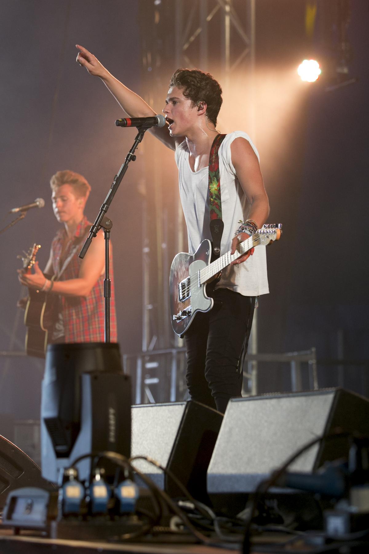 The Vamps. Picture by www.rockstarimages.co.uk