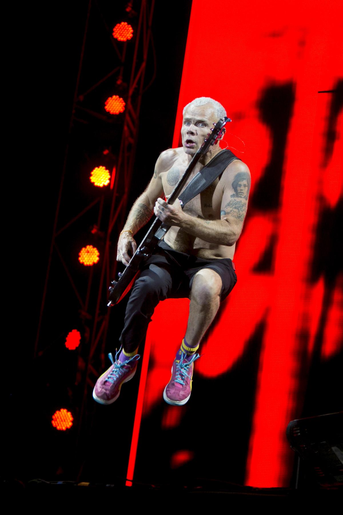 Red Hot Chili Peppers. Picture by www.rockstarimages.co.uk