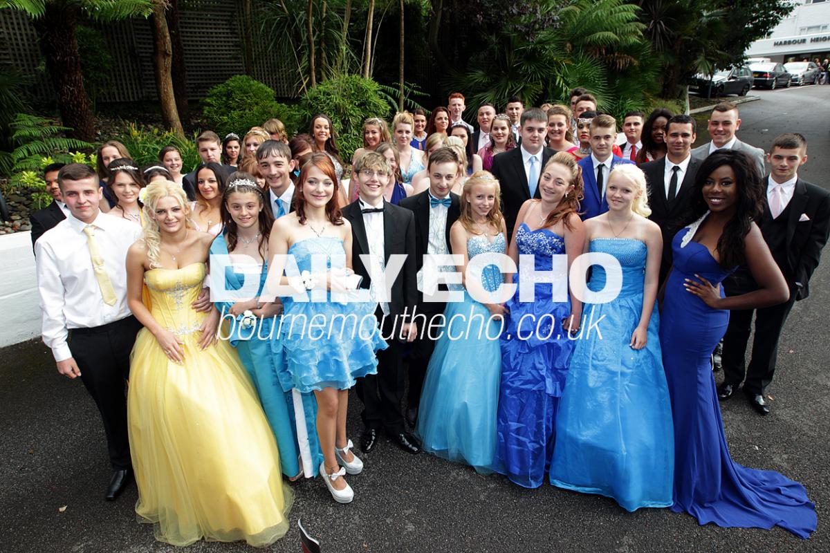 St Aldhelm's Academy Year 11 prom at Harbour Heights Hotel