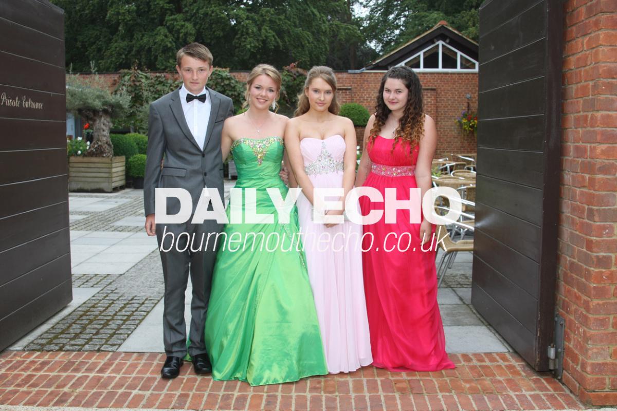 Poole and Parkstone Grammar Schools Year 11 Prom at the Italian Villa, Compton Acres