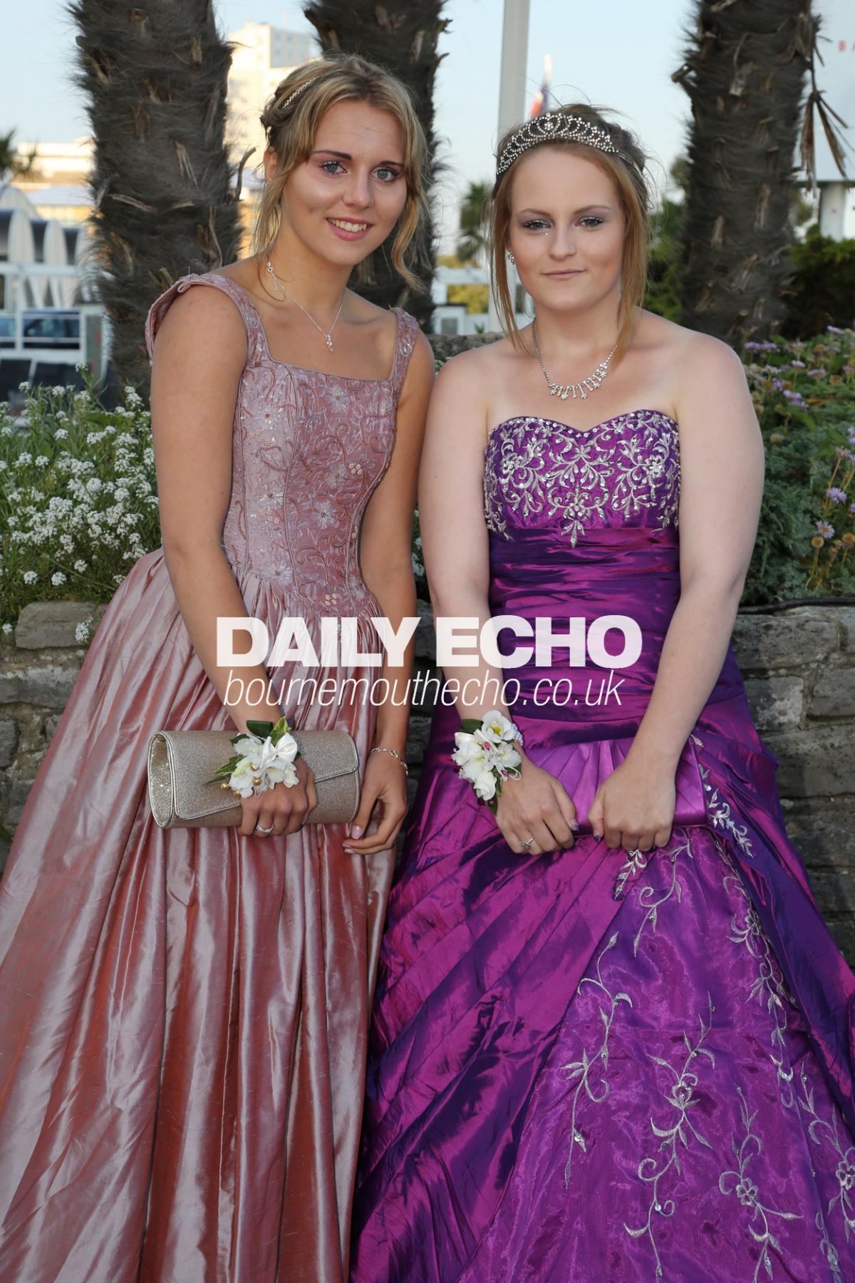 Poole High School Year 11 prom at The Cumberland Hotel in Bournemouth on 1st July 2014