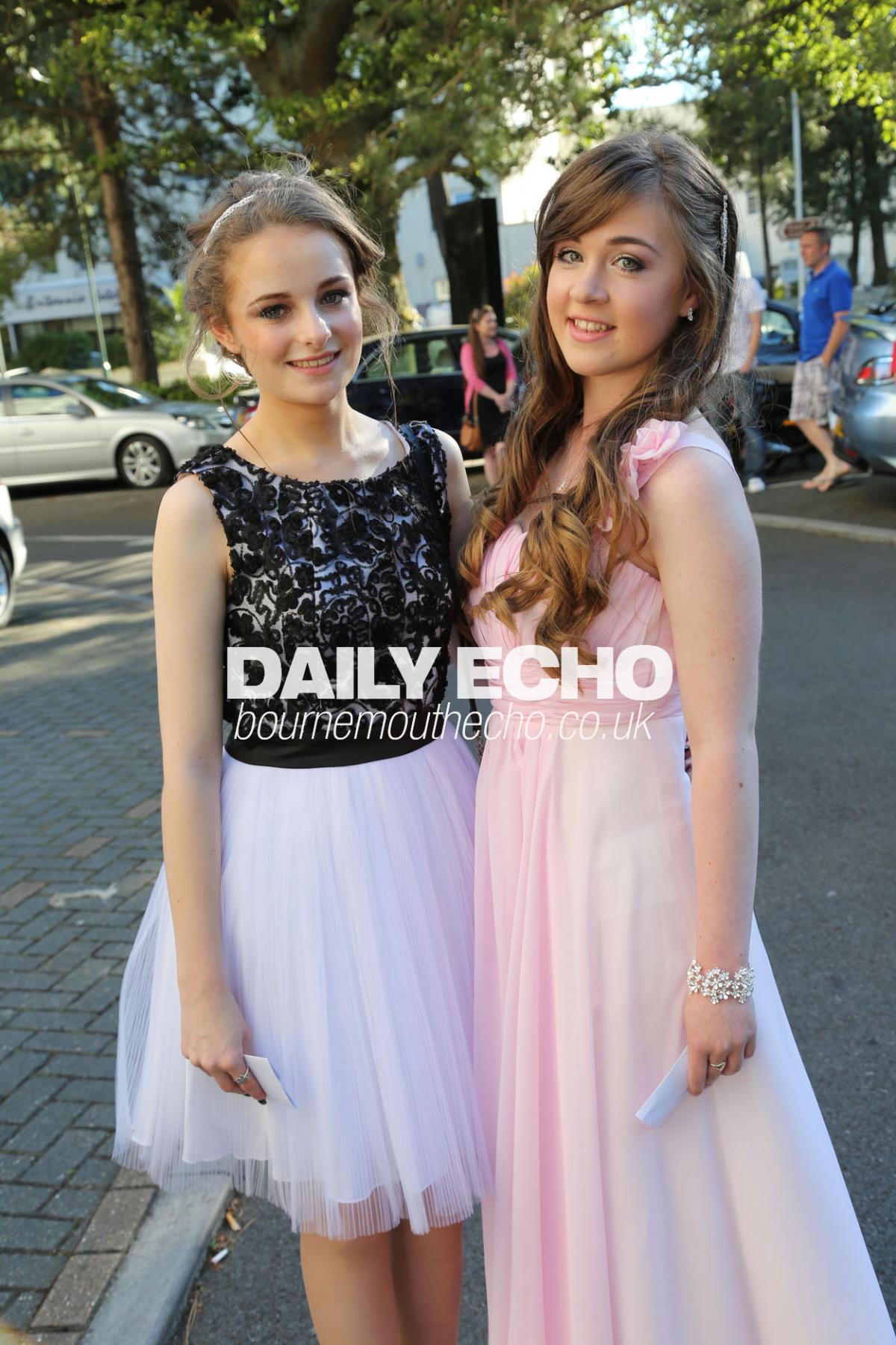 Winton and Glenmoor Academies Year 11 prom at the Queen's Hotel in Bournemouth on 3rd July 2014