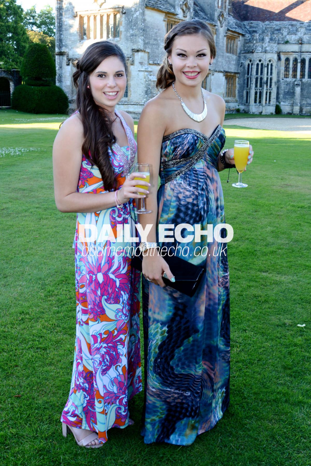 Queen Elizabeth's School Year 13 prom at Athelhampton House on 3rd July 2014