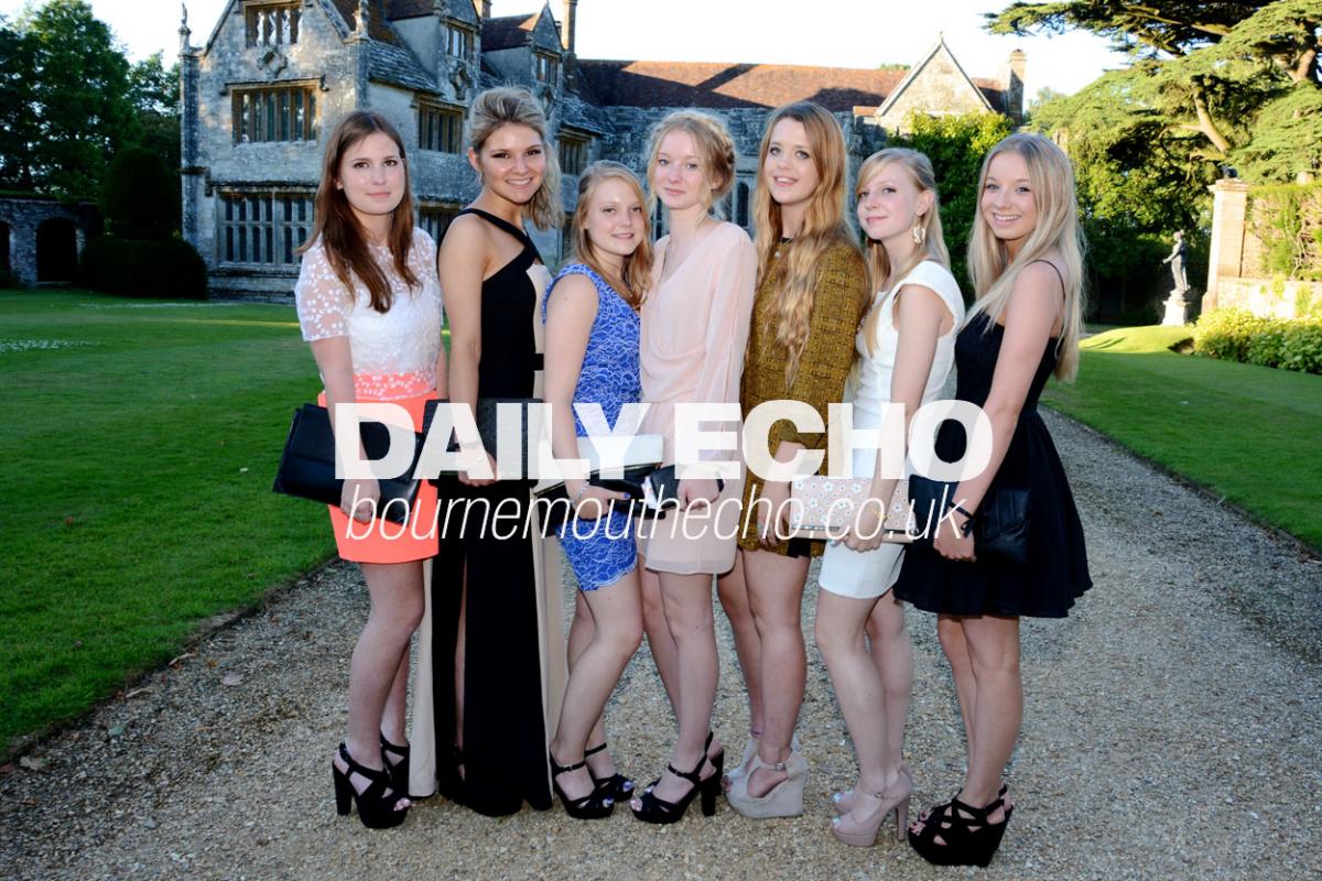 Queen Elizabeth's School Year 13 prom at Athelhampton House on 3rd July 2014