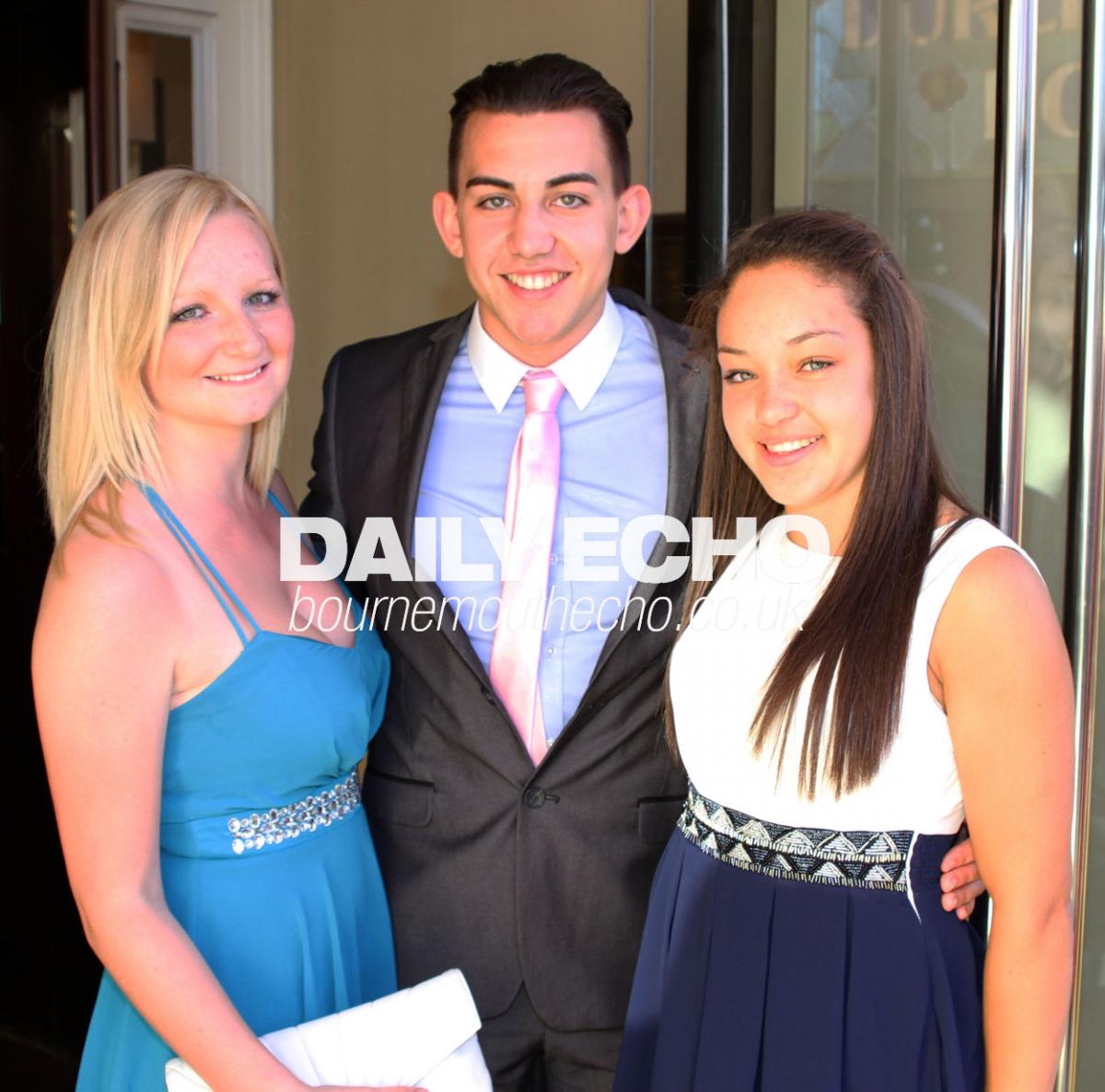 Poole High School year 13 prom at the Durley Dean Hotel on 3rd July 2014