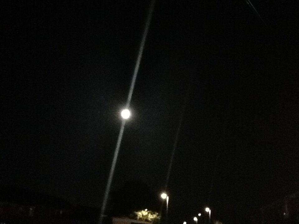 Supermoon over Ferndown by All Clean