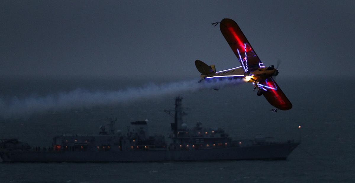 Check out all our pictures fromFriday's Night Air display. These by Sally Adams.