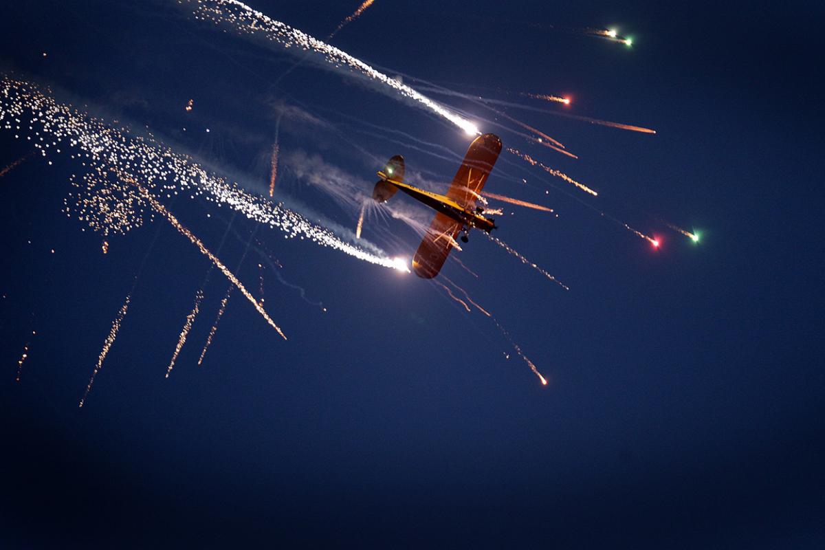 Check out all our pictures fromFriday's Night Air display. These by Sally Adams.