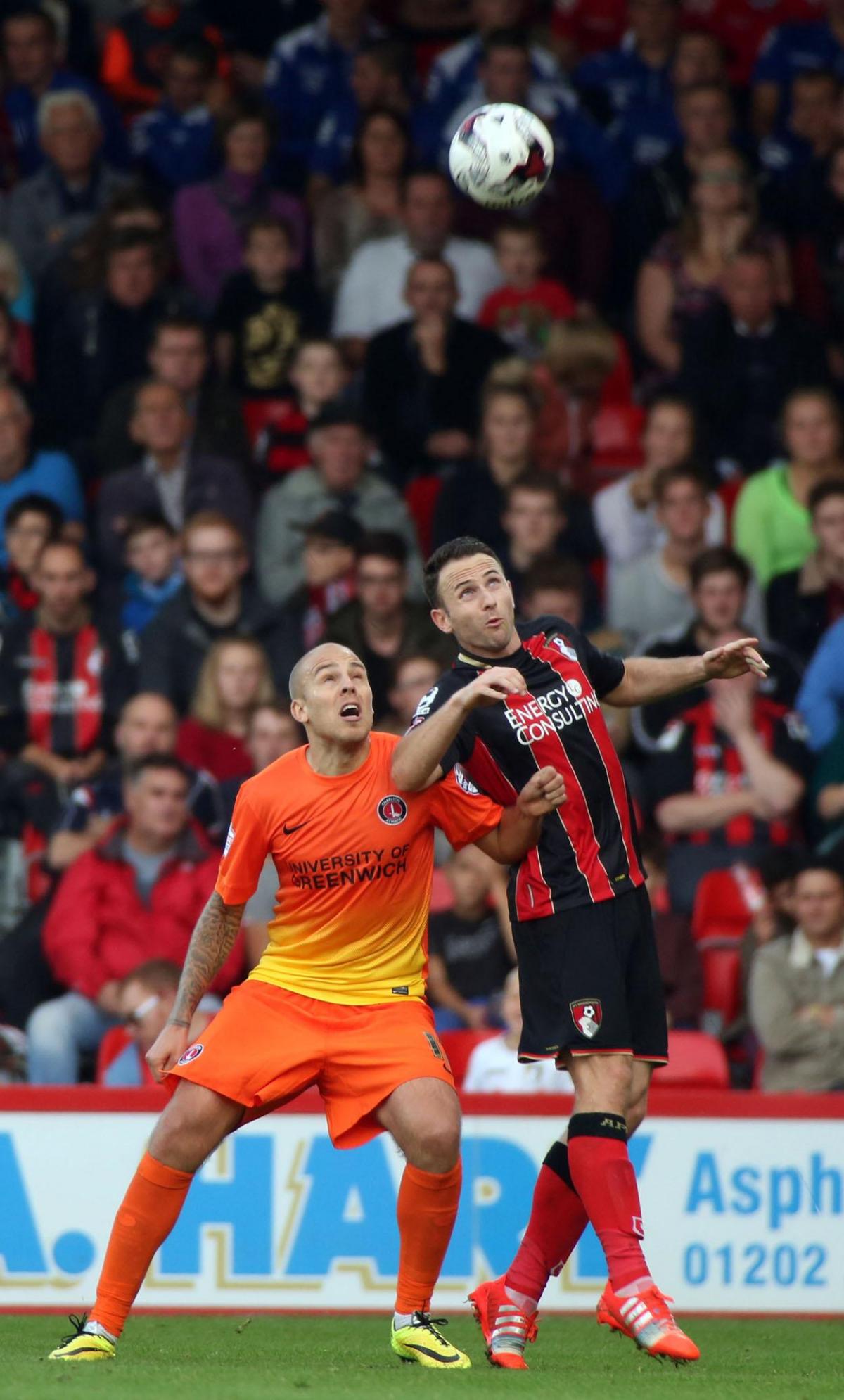 All our pictures of AFC Bournemouth v Charlton Athletic at Dean Court on Saturday, October 18 2014 by Jon Beal. 
