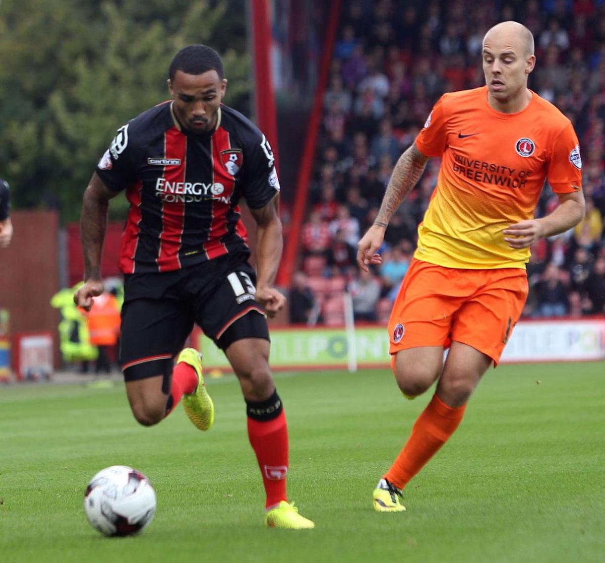All our pictures of AFC Bournemouth v Charlton Athletic at Dean Court on Saturday, October 18 2014 by Jon Beal. 