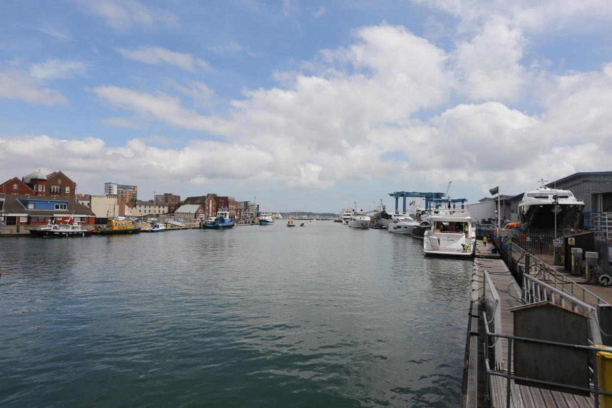 Poole Quay in 2014.