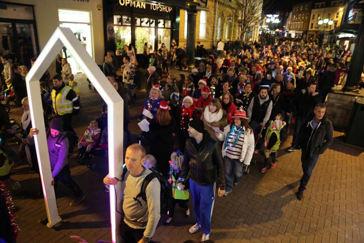 All the pictures from Bournemouth's Christmas lights switch on and Gardens of Light launch on Friday November 28 by Richard Crease. 
