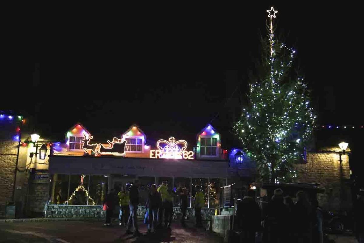 Swanage and Corfe Castle Christmas lights switch-on
