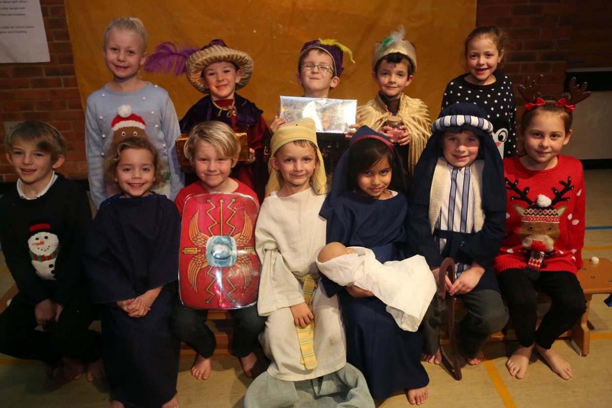Longfleet Primary School Nativity Play.  Picture by Jon Beal