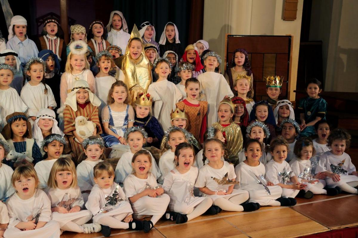 Talbot Heath School Nativity Play.  Picture by Corin Messer