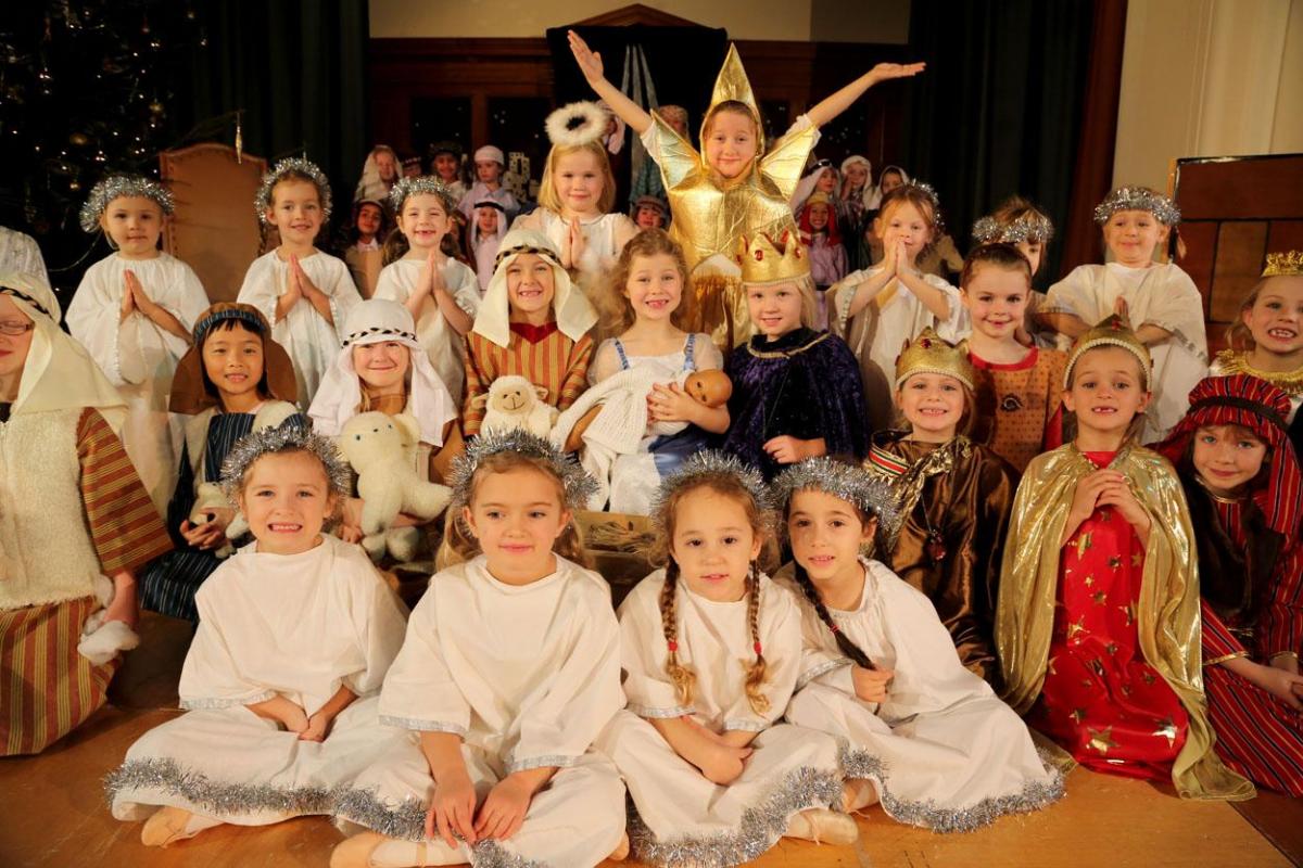 Talbot Heath School Nativity Play.  Picture by Corin Messer