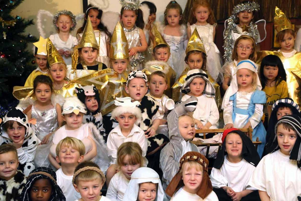 Hill View Primary School Nativity Play.  Picture by Jon Beal