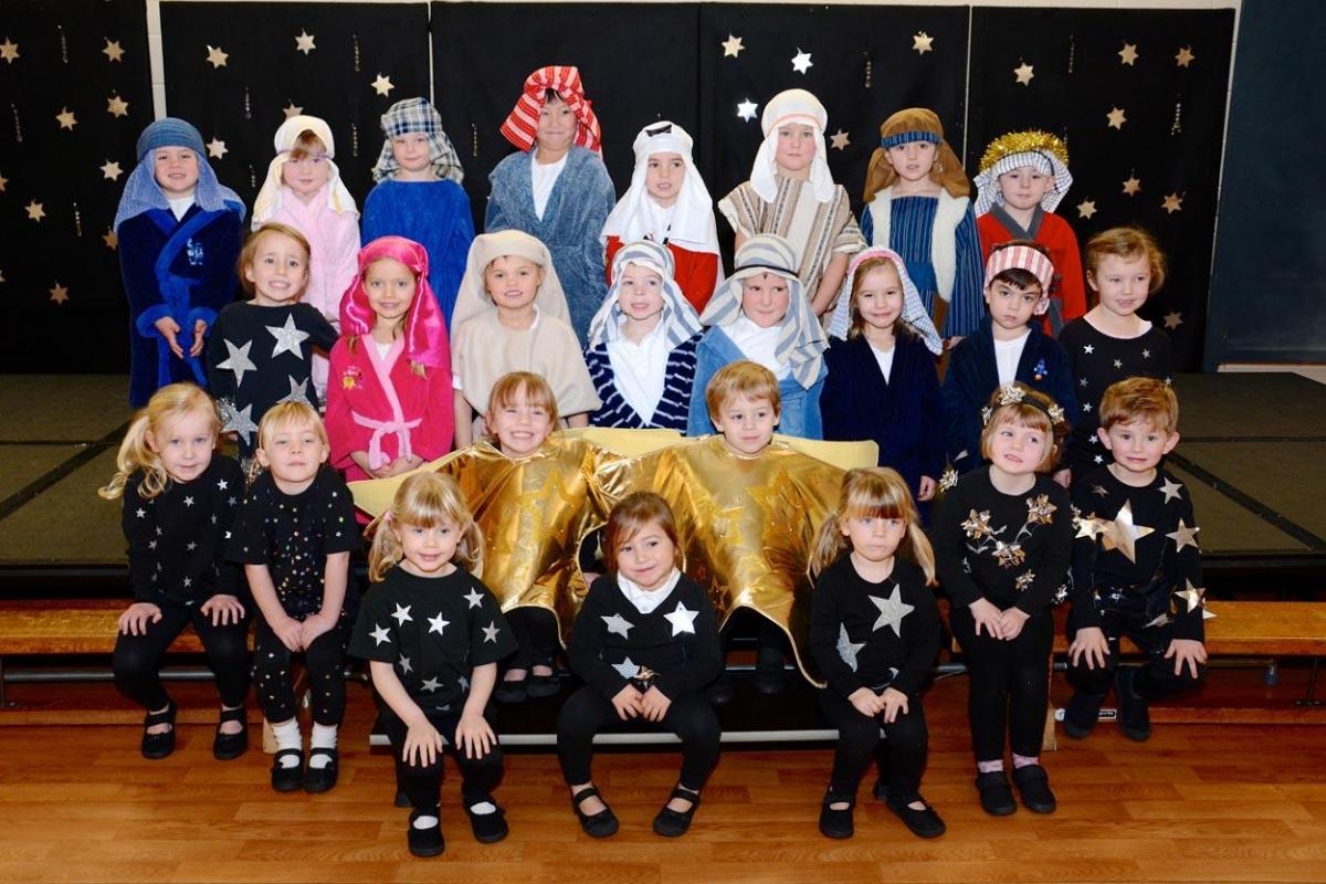 Lytchett Matravers Primary School,  Nativity Play.  Picture by Sian Court