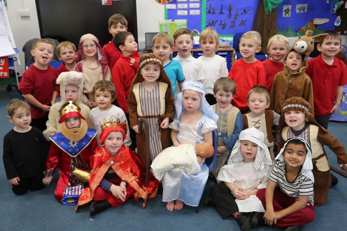 Stanley Green Infant Academy , Nativity Play.  Picture by Corin Messer