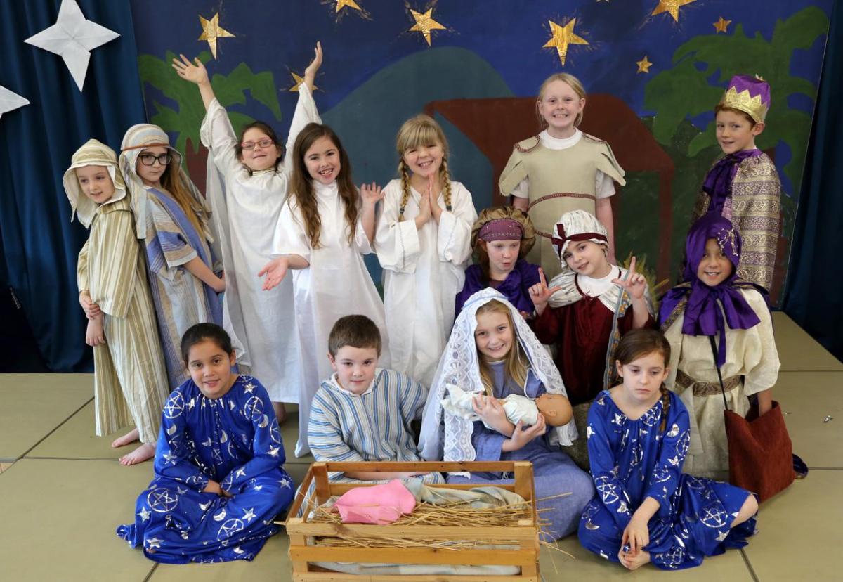 Three Legged Cross First School, Nativity Play.  Picture by Richard Crease