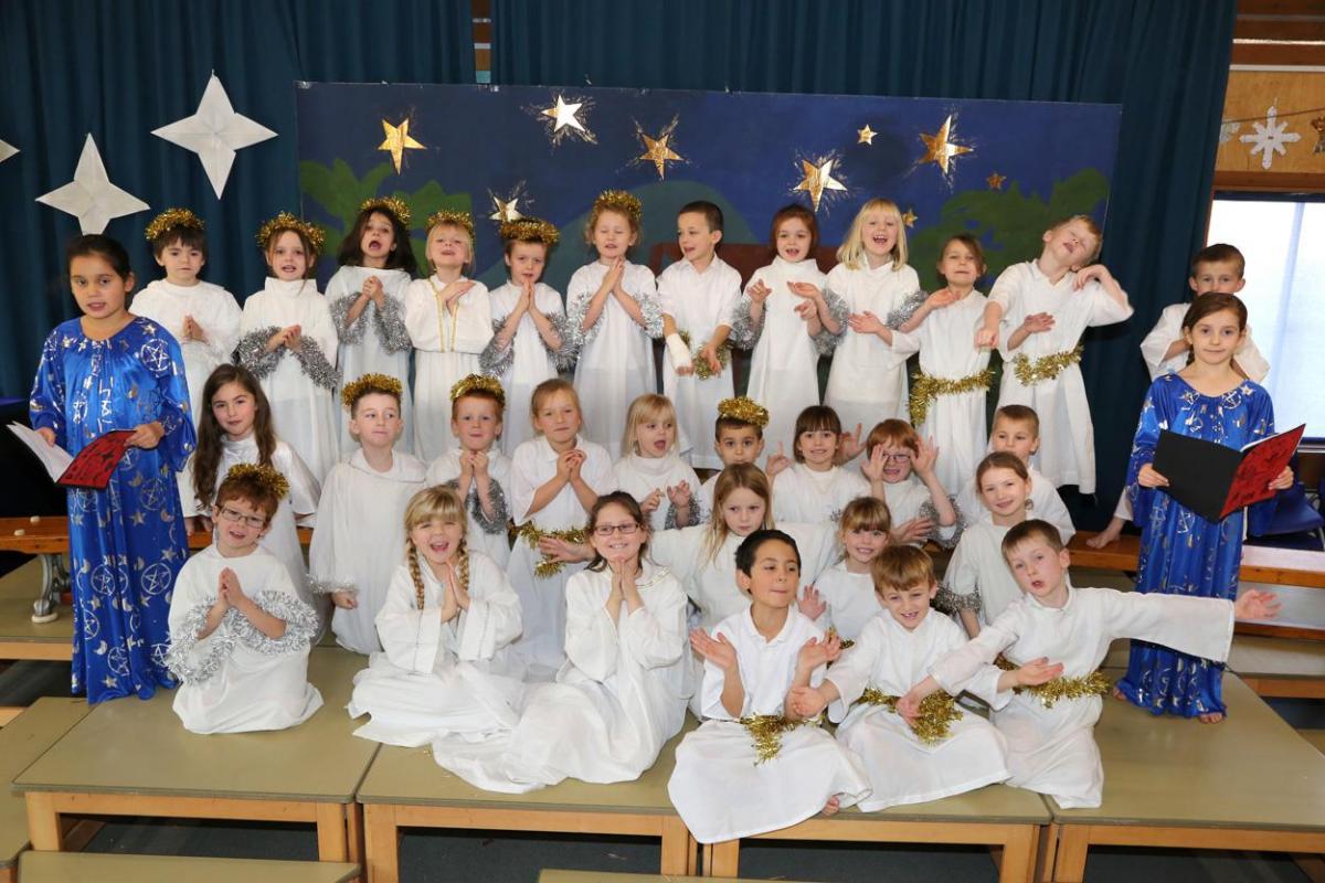 Three Legged Cross First School, Nativity Play.  Picture by Richard Crease