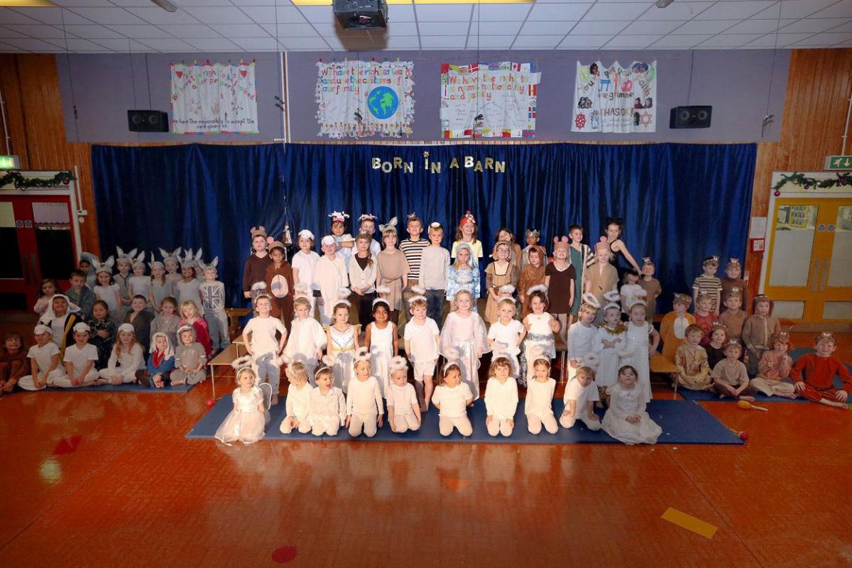 Canford Heath Infant School, Nativity Play.  Picture by Jon Beal