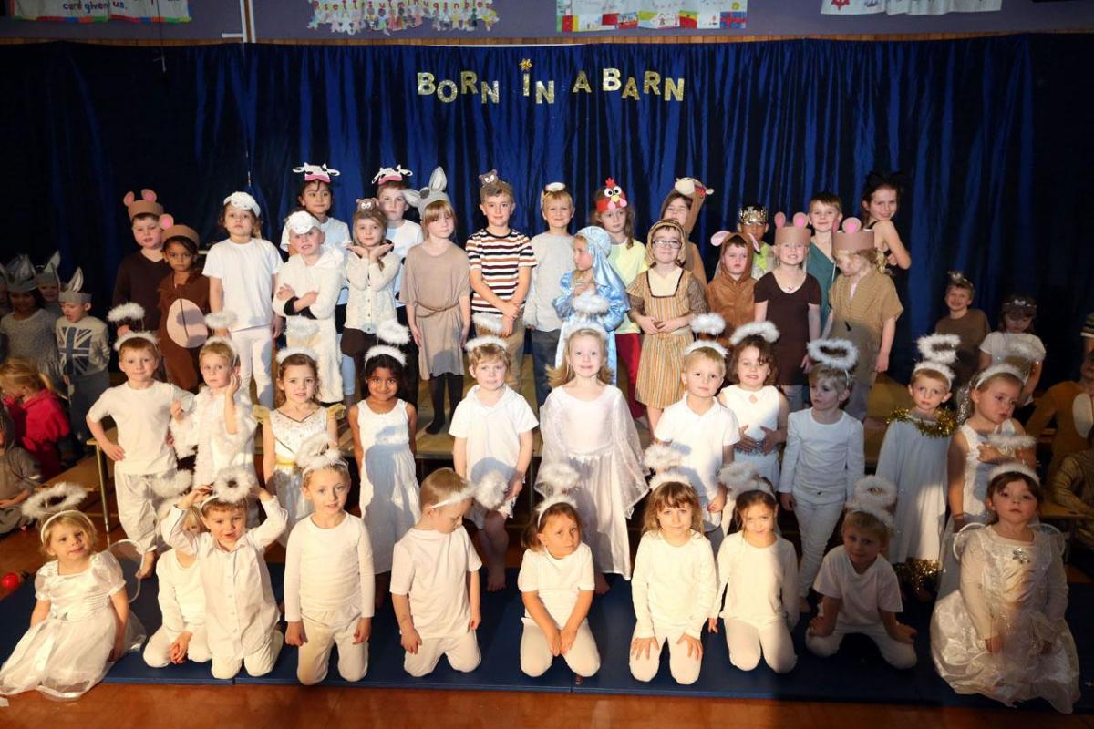 Canford Heath Infant School, Nativity Play.  Picture by Jon Beal