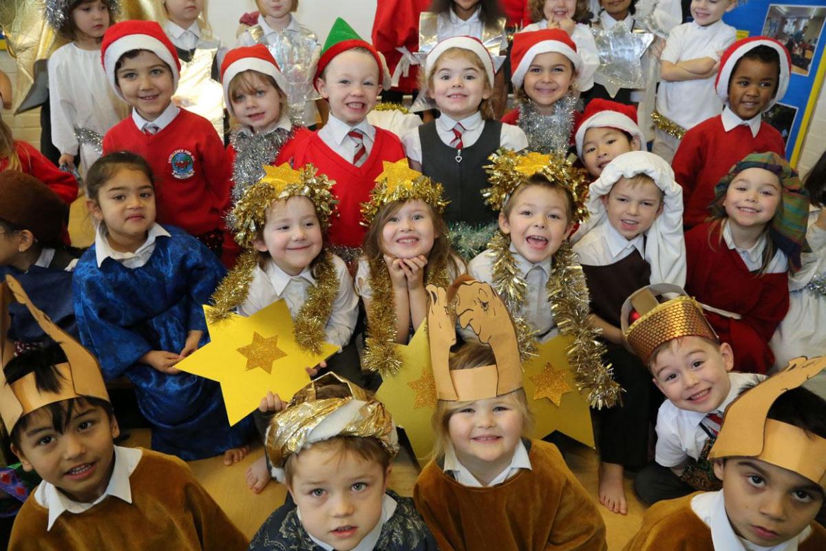 Malmesbury Park Primary School, Nativity Play.  Picture by Corin Messer