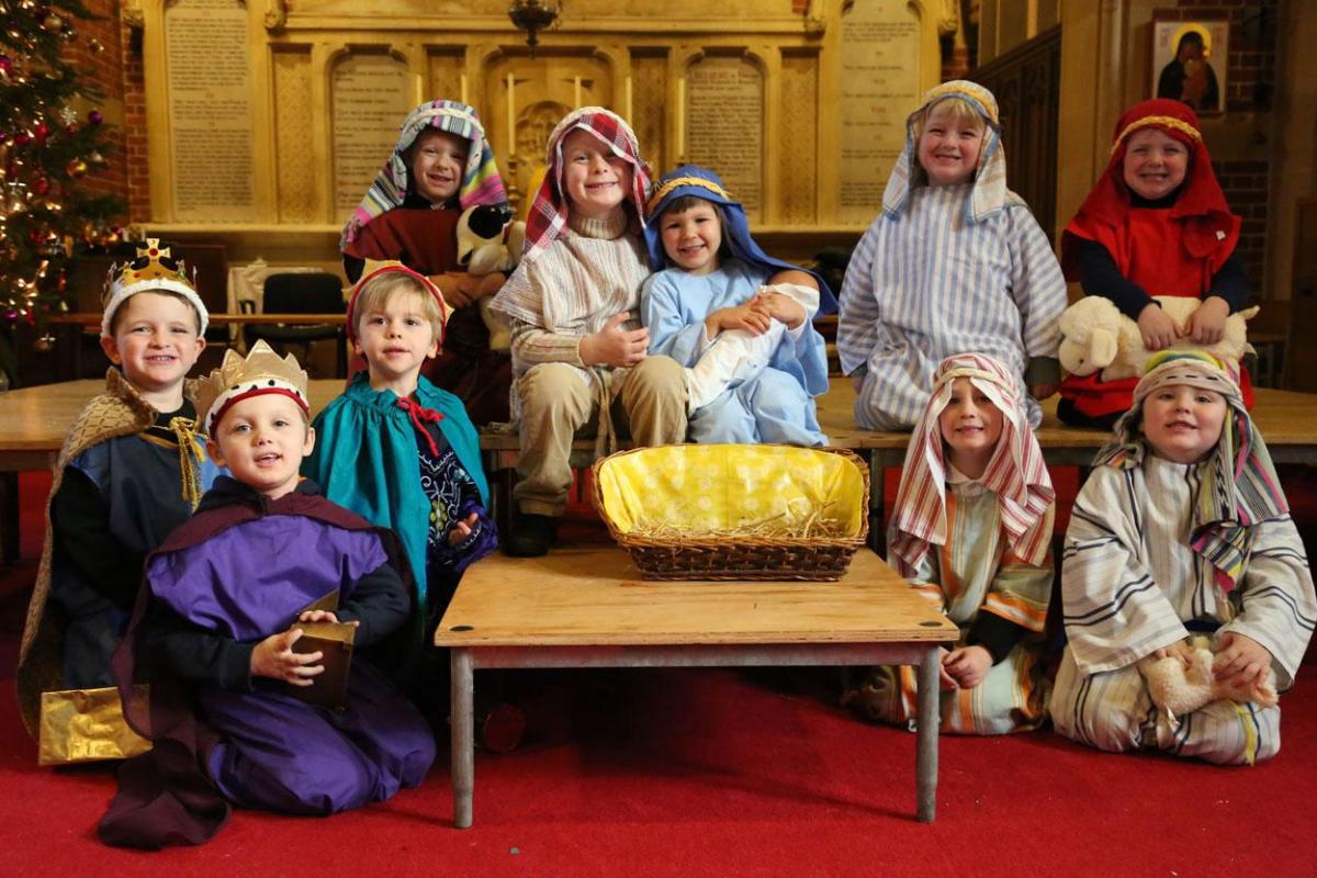 Burton Primary School, Nativity Play.  Picture by Corin Messer