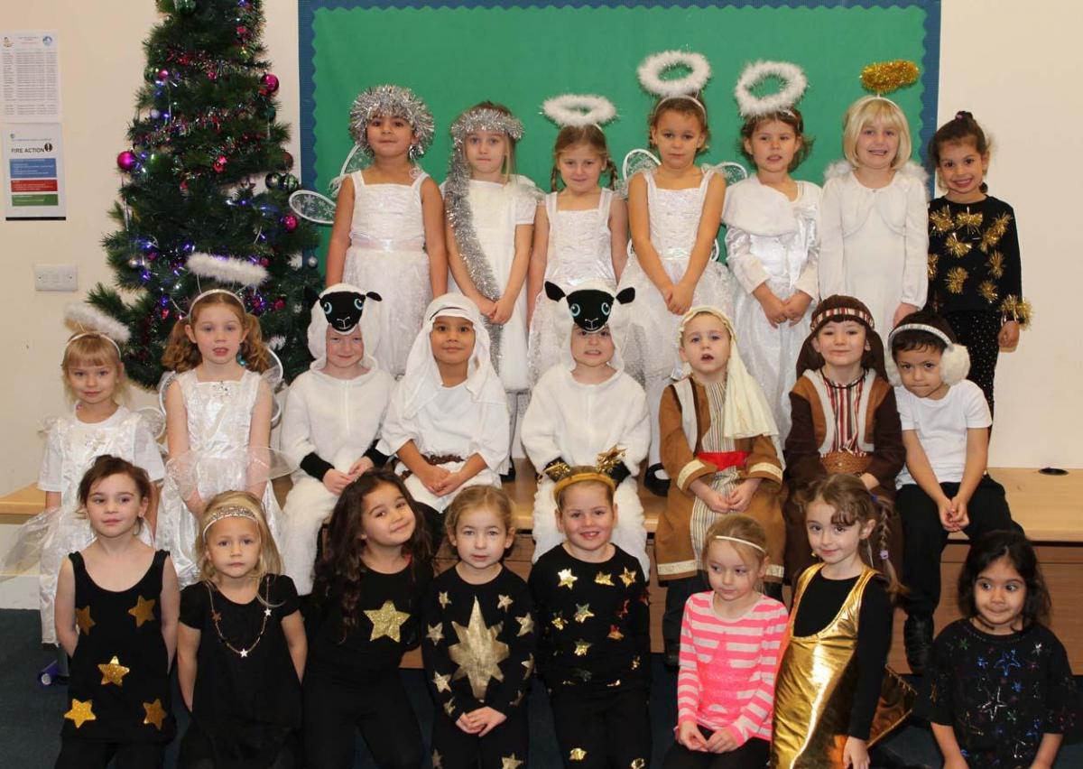 Old Town Infant and Nursery School, Nativity Play.  Picture by Hattie Miles