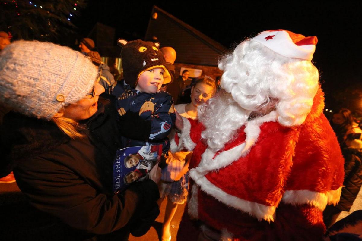All our pictures from Upton's Christmas parade by Jon Beal. 