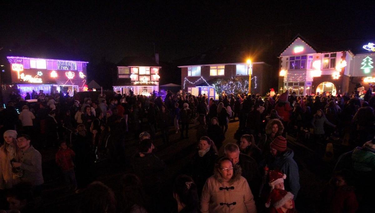 All our pictures from Runton Road lights switch-on 