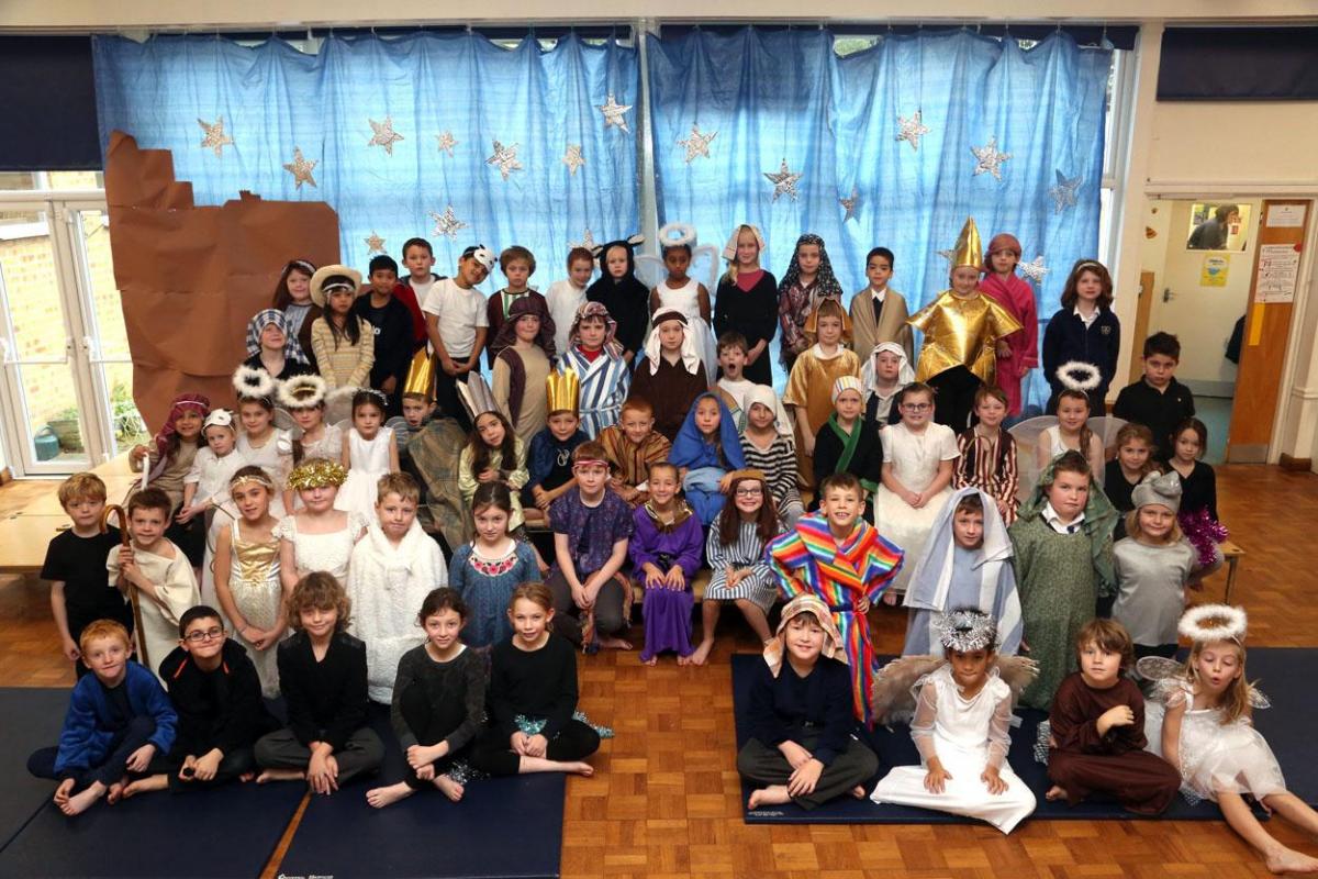 St Josephs Primary School, Christchurch, Nativity Play.  Picture by Jon Beal